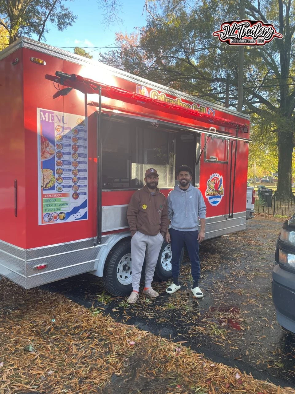 Catrachos Grill Custom Food Trailer
